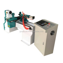 Competitive Double knife two cutter turning cnc wood lathe machine price